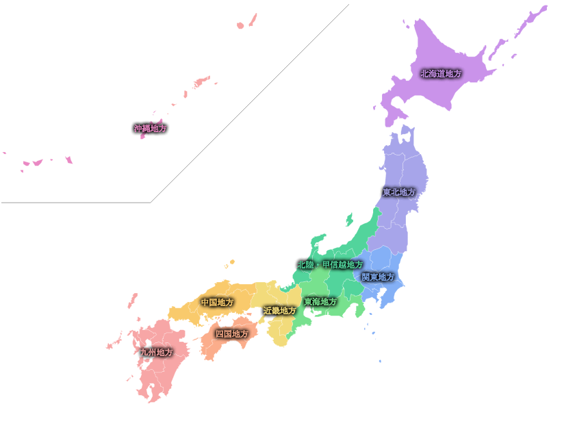 クリッカブルでレスポンシブな日本地図 Clickable And Responsive Japanese Map Webdesignのヨリドコロ